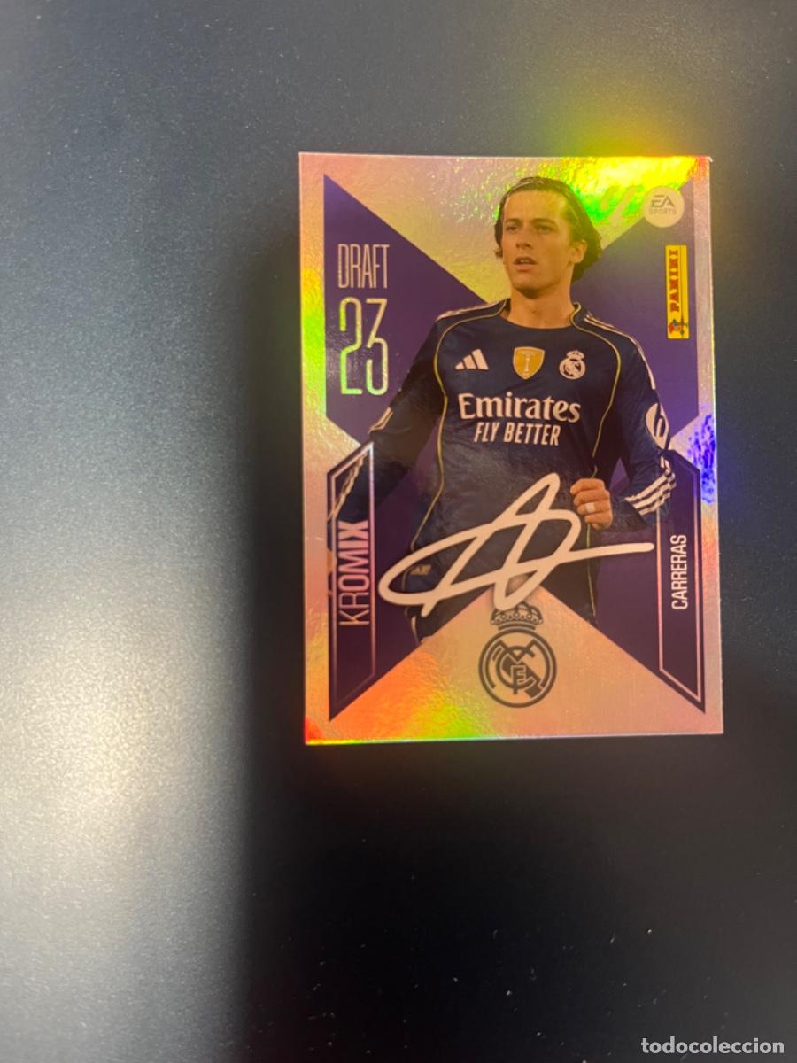 Coleccionismo deportivo: 5 carreras Real Madrid draft kromix ediciones este 26-27