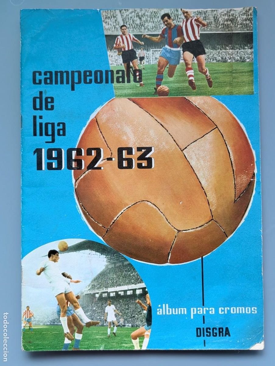 Coleccionismo deportivo: DIFICIL ALBUM VACIO CAMPEONATO LIGA 1962-63 1962 1963 EDIT FHER FUTBOL FOOTBALL MBCONSERVACION