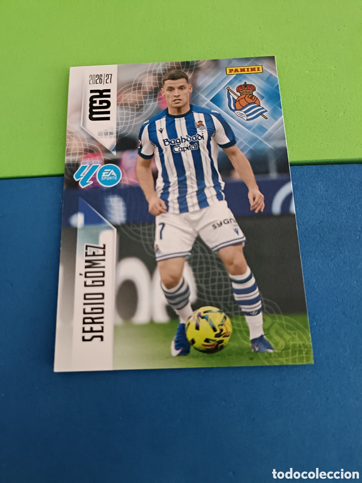 Coleccionismo deportivo: PANINI 2026 2027 MGK MEGACRACKS 25 Aniversario - Real Sociedad 313 Sergio G&oacute;mez