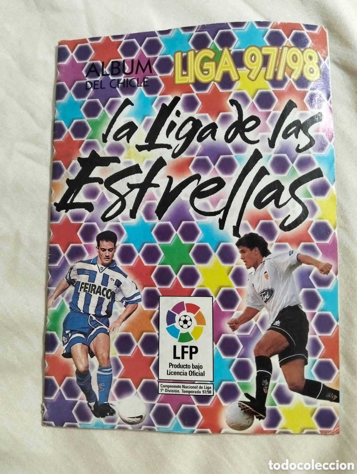 Coleccionismo deportivo: Album vac&iacute;o liga 97/98 chicle