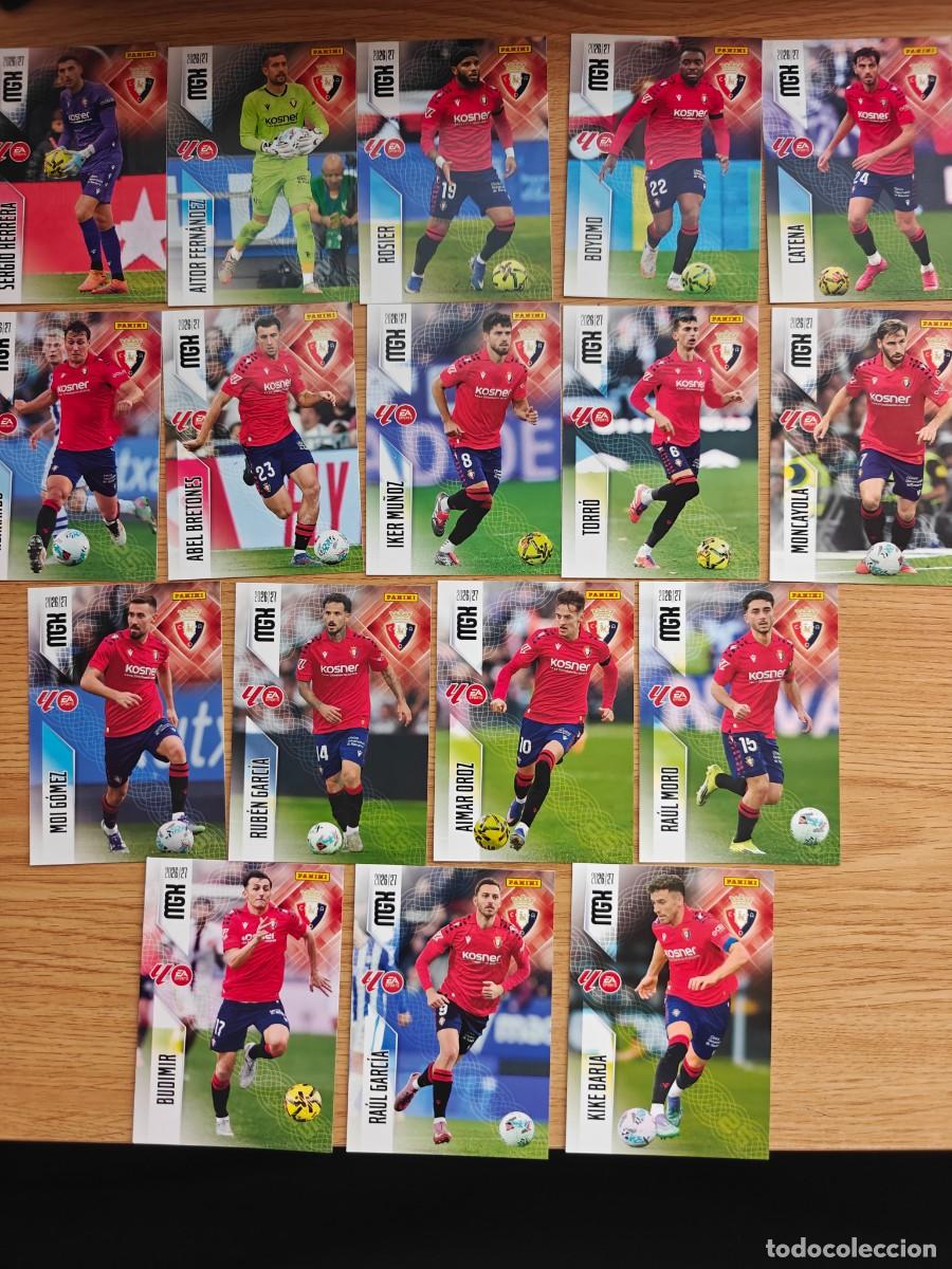 Coleccionismo deportivo: Lote 17 Cromos Megacracks 26 27 CA Osasuna 2026 2027
