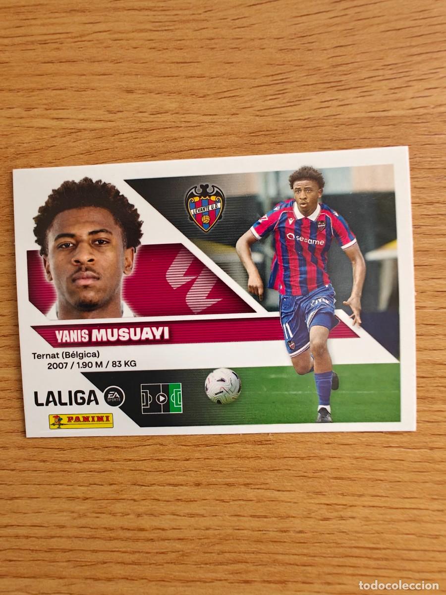 Coleccionismo deportivo: Musuayi 20 BIS Liga Este 26 27 Segunda Edicion Levante UD 2026 2027