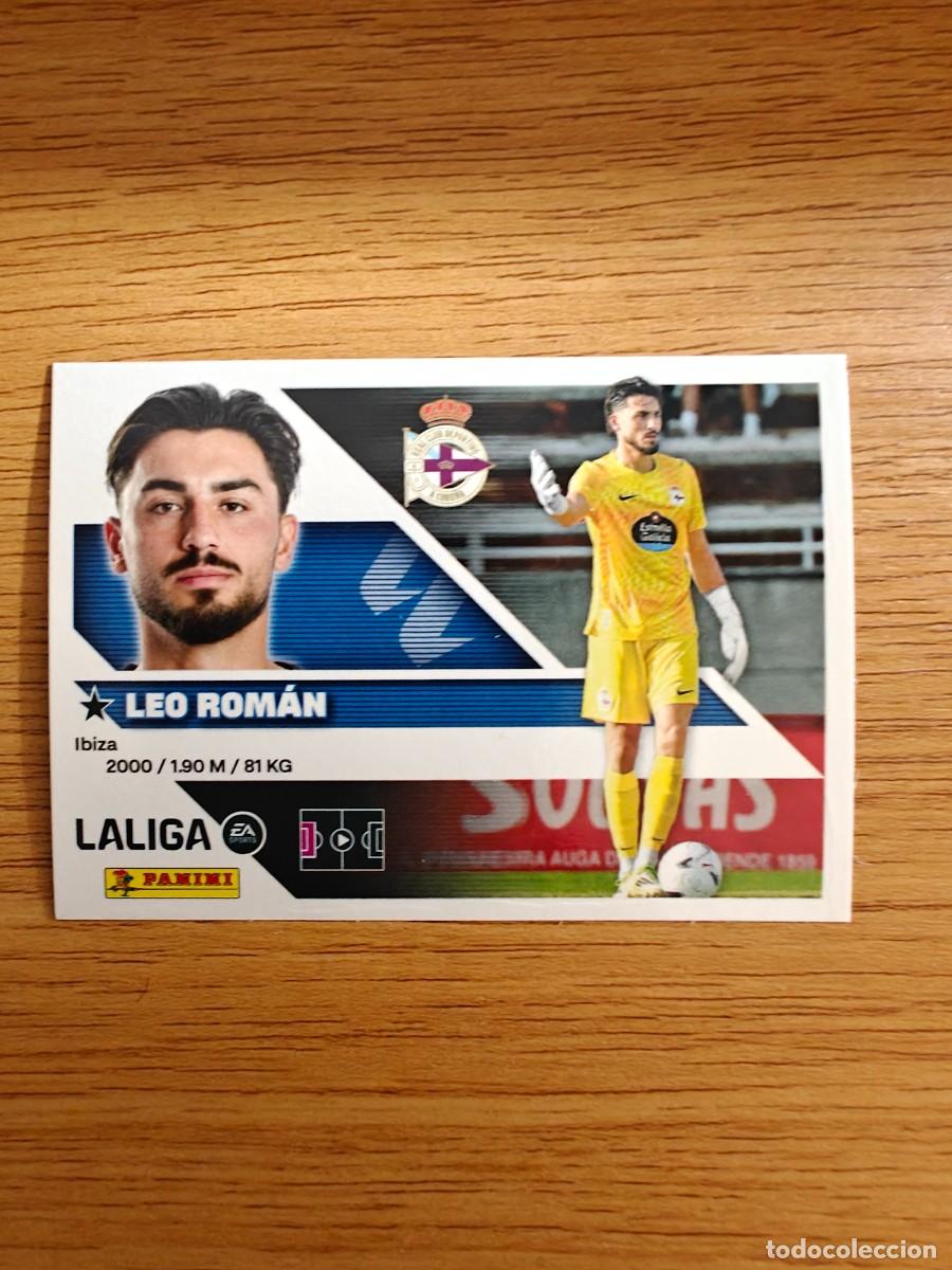 Coleccionismo deportivo: Leo Rom&aacute;n UF 8 Liga Este 26 27 Segunda Edicion RC Deportivo Ultimos Fichajes 2026 2027