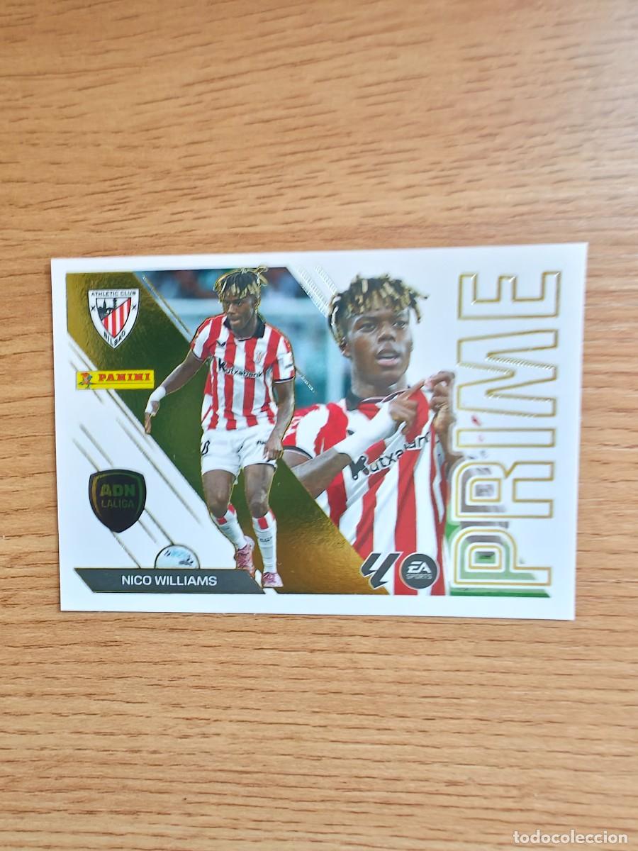 Coleccionismo deportivo: Nico Williams 10 Liga Este 26 27 Athletic Club ADN La Liga Prime 2026 2027