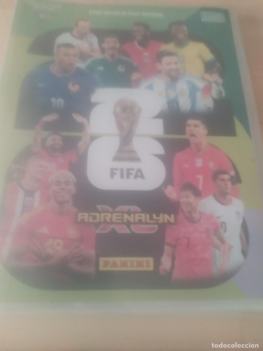 Coleccionismo deportivo: ALBUM ADRENALYN MUNDIAL USA 2026 CON 249 CROMOS SIN REPETIR