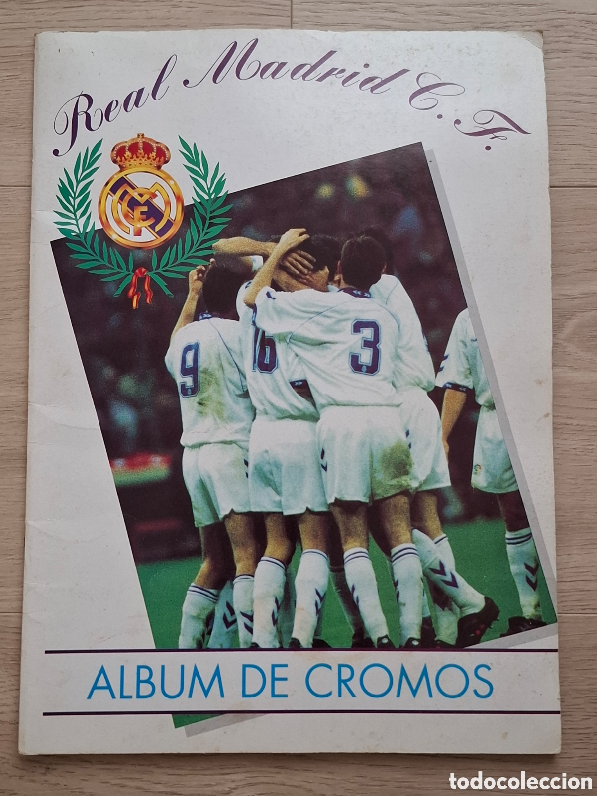 Collezionismo sportivo: Album Real Madrid C.F. 94-95 de Magic Box, incompleto con 103 cromos