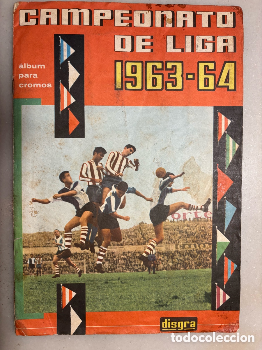 Collezionismo sportivo: &Aacute;lbum Cromos Disgra campeonato de liga f&uacute;tbol 1963 64