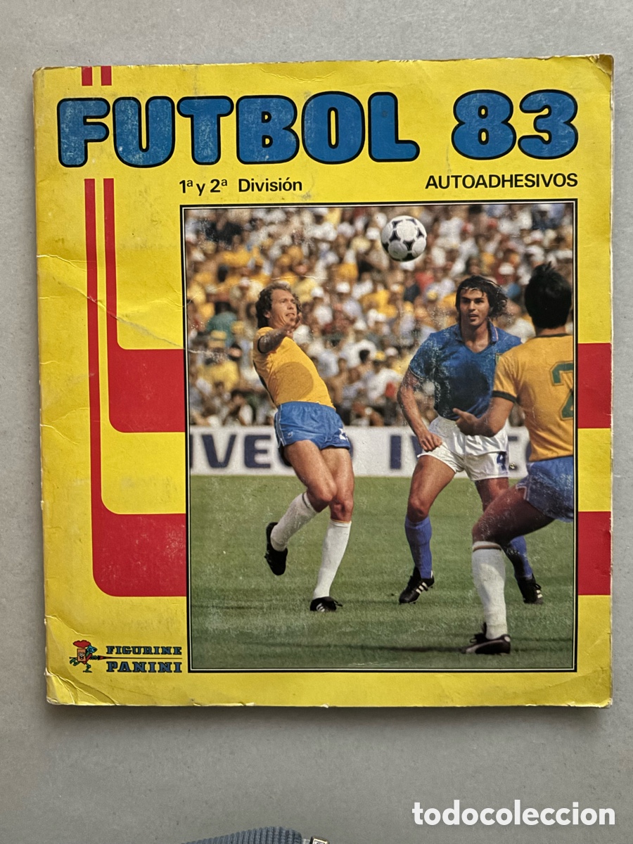 Collezionismo sportivo: &Aacute;lbum Cromos f&uacute;tbol 83 incompleto con Maradona ( Barcelona y Argentina) 1 y 2 divisi&oacute;n Panini