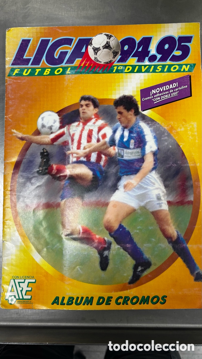 Coleccionismo deportivo: &Aacute;lbum liga Este 94/95