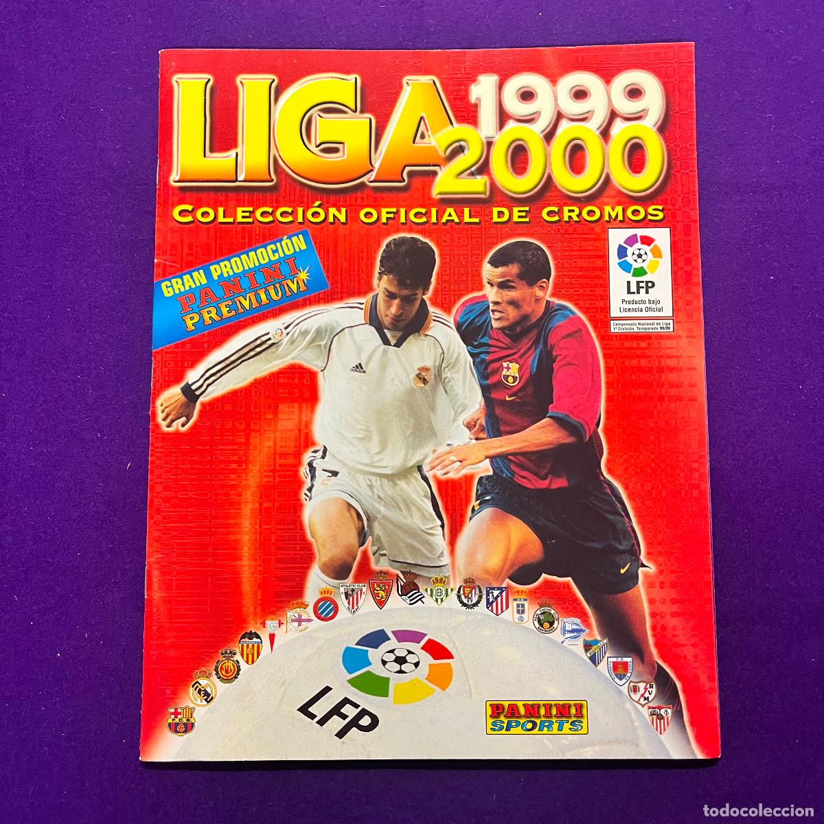 Colecionismo desportivo: ALBUM DE CROMOS. FUTBOL. LIGA 1999 2000. PANINI. VACIO.