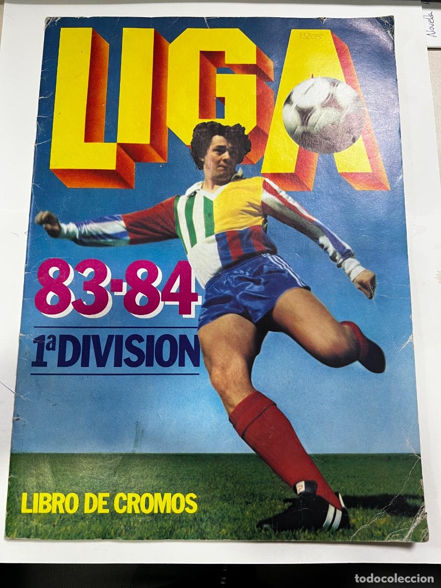 Collectionnisme sportif: &Aacute;LBUM. LIGA 83-84. 1&deg; DIVISI&Oacute;N. VAC&Iacute;O. SOLO UN CROMO.