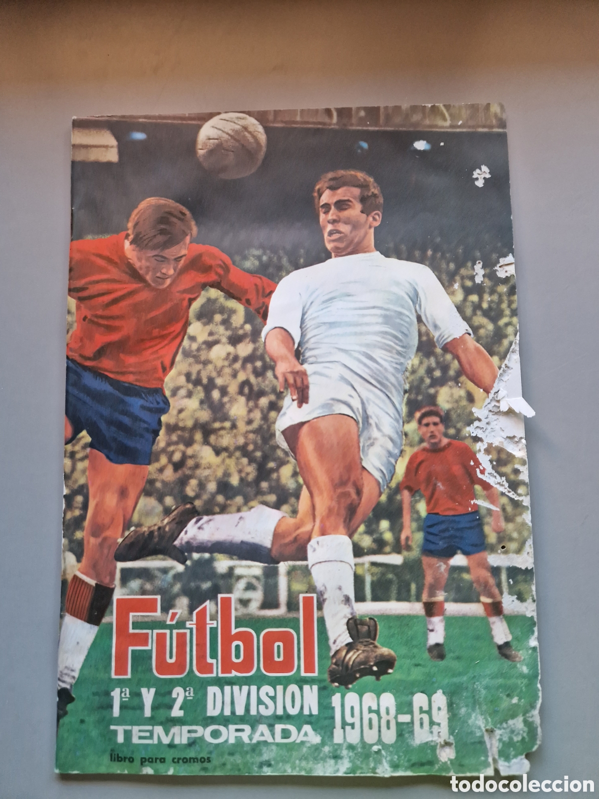 Coleccionismo deportivo: ALBUM VACIO LIGA 68 69 1968 1969 SEGUNDA FHER DISGRA VER FOTOS