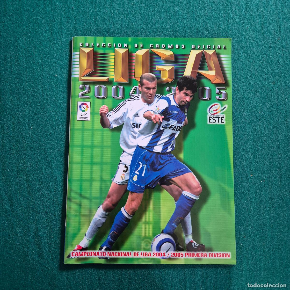 Collectionnisme sportif: ALBUM LIGA ESTE 2004 2005 04 05