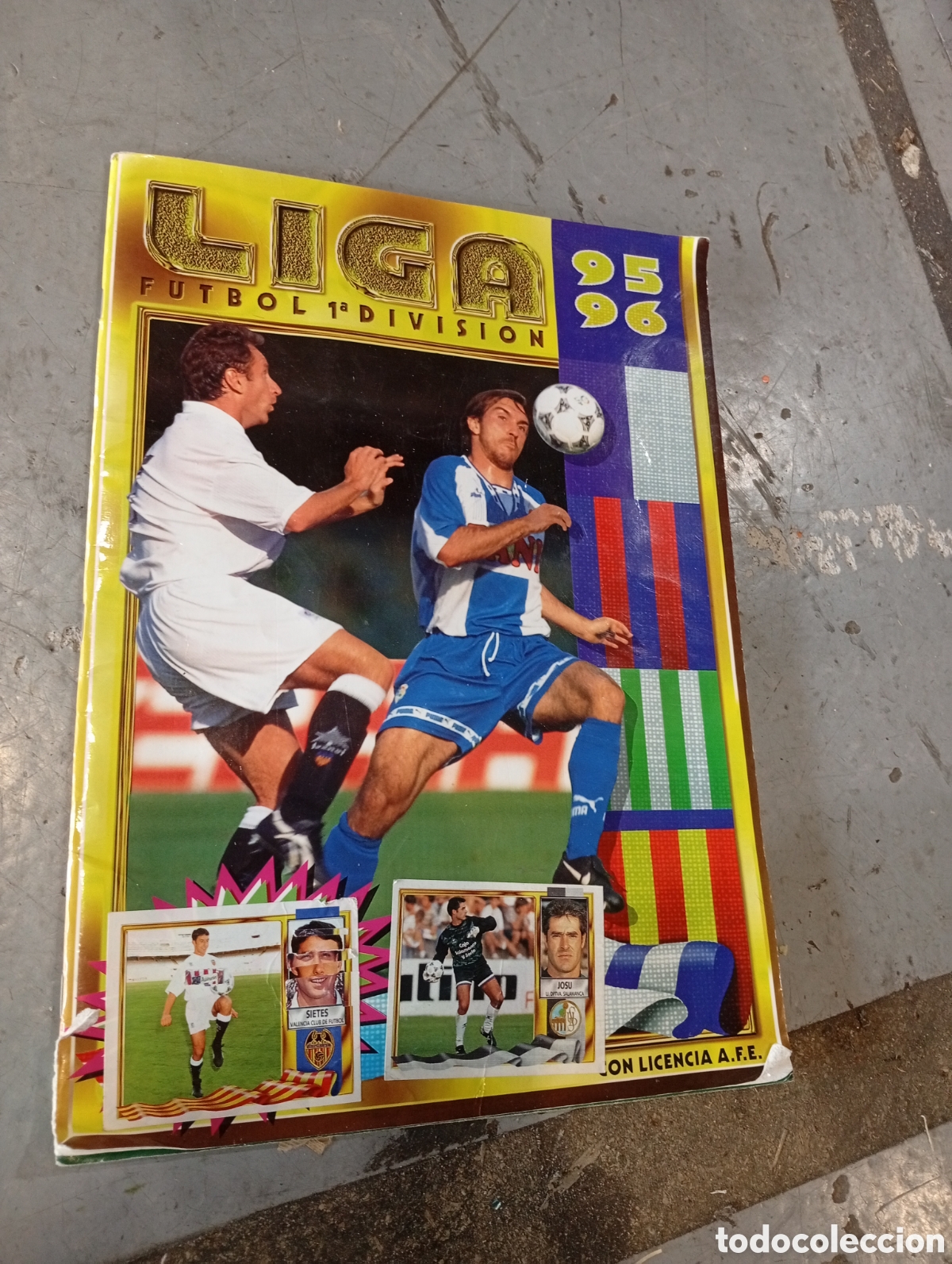 Collezionismo sportivo: ALBUM FUTBOL LIGA 95-96 1 DIVISI&Oacute;N