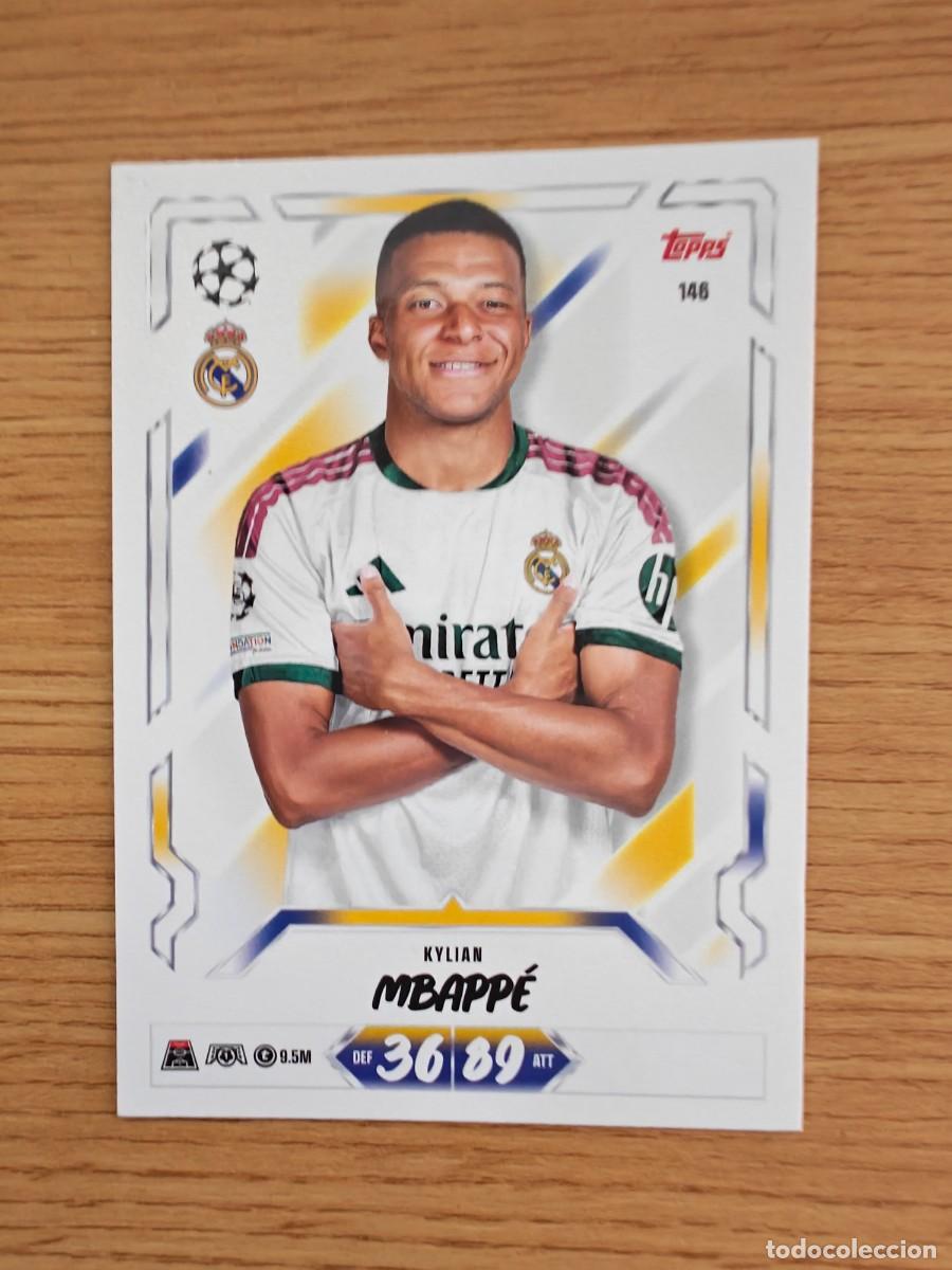 Coleccionismo deportivo: Kylian Mbapp&eacute; 146 Match Attax 26 27 Real Madrid 2026 2027