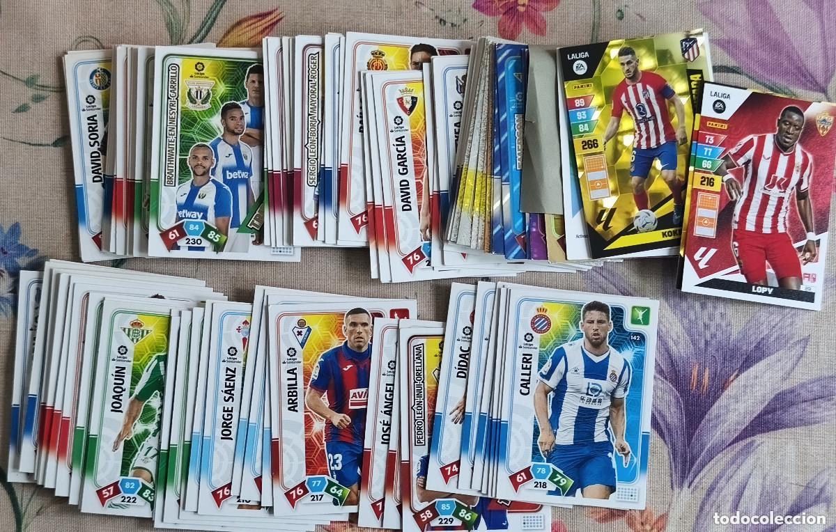 Colecionismo desportivo: 280 FICHAS DE LOS FUTBOLISTAS DEL ALBUM ADRENALYN DE DIFERENTES TEMPORADAS SIN ALBUM