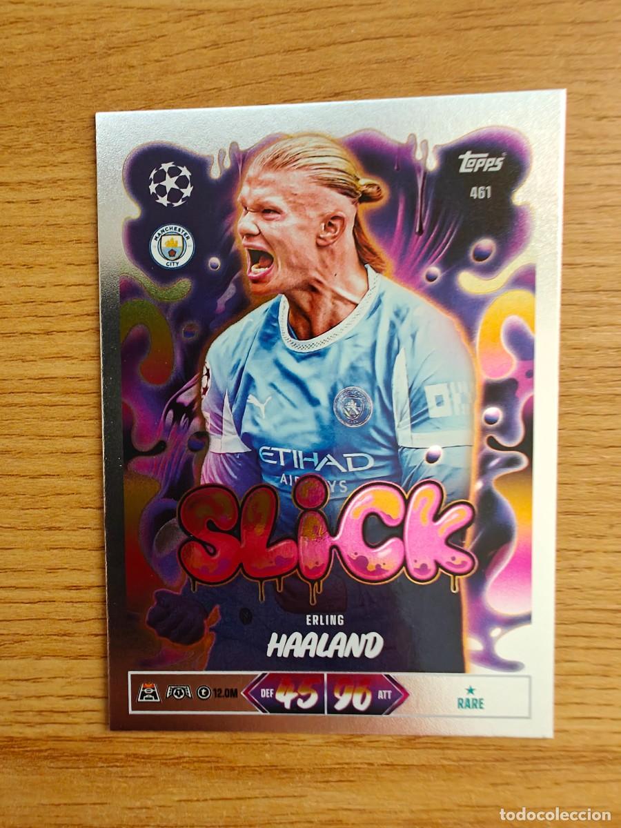 Colecionismo desportivo: Erling Haaland 461 Match Attax 26 27 Slick Manchester City 2026 2027