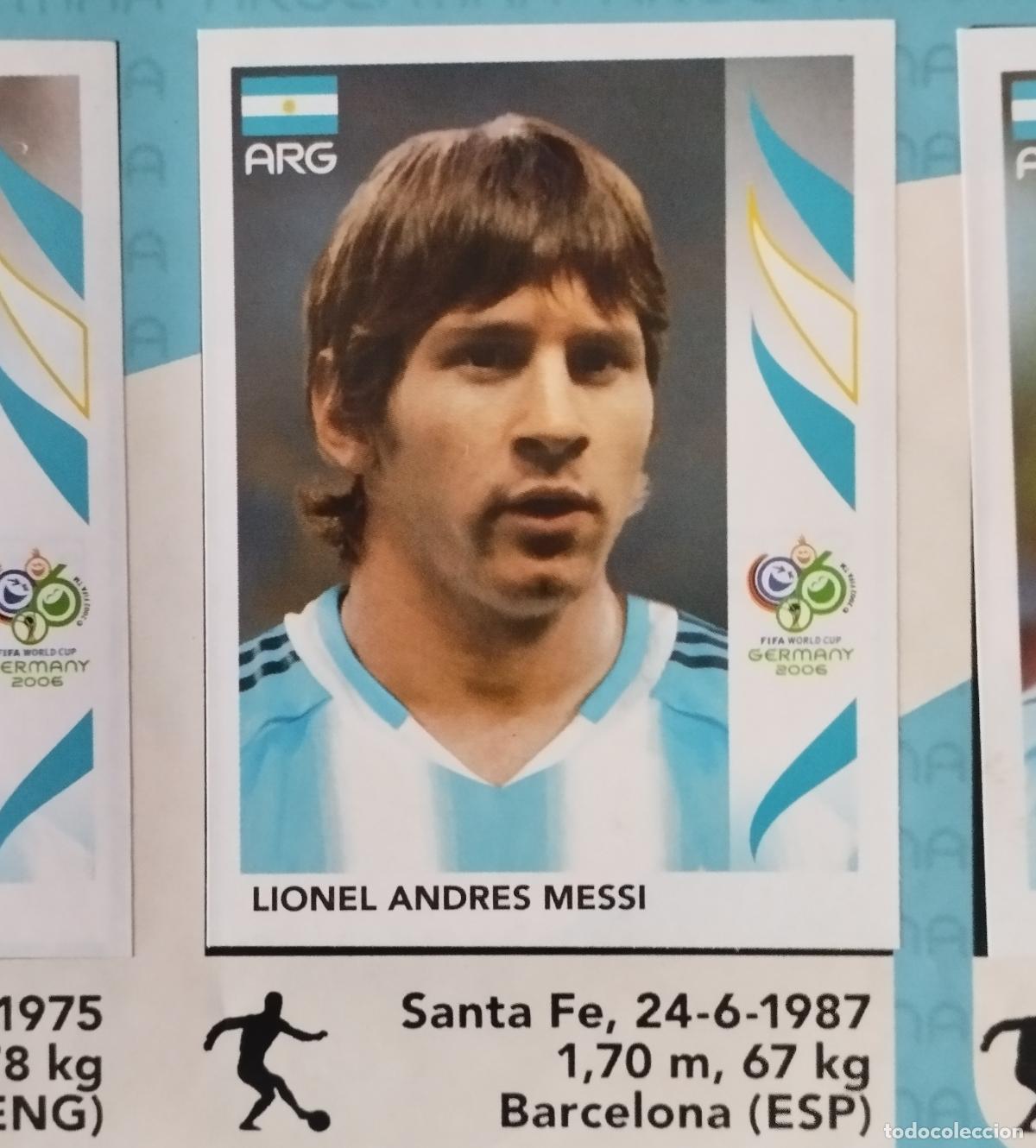 Collezionismo sportivo: MESSI - ALBUM DEL MUNDIAL DE FUTBOL DE ALEMANIA 2006 - GERMANY 2006 - 384 CROMOS - VER FOTOS