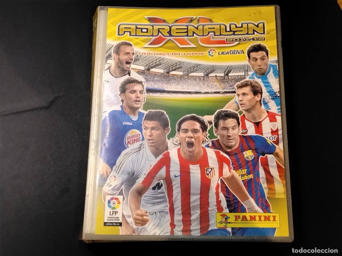Collezionismo sportivo: ALBUM DE F&Uacute;TBOL ADRENALYN 2011/2012 CON 95 FICHAS