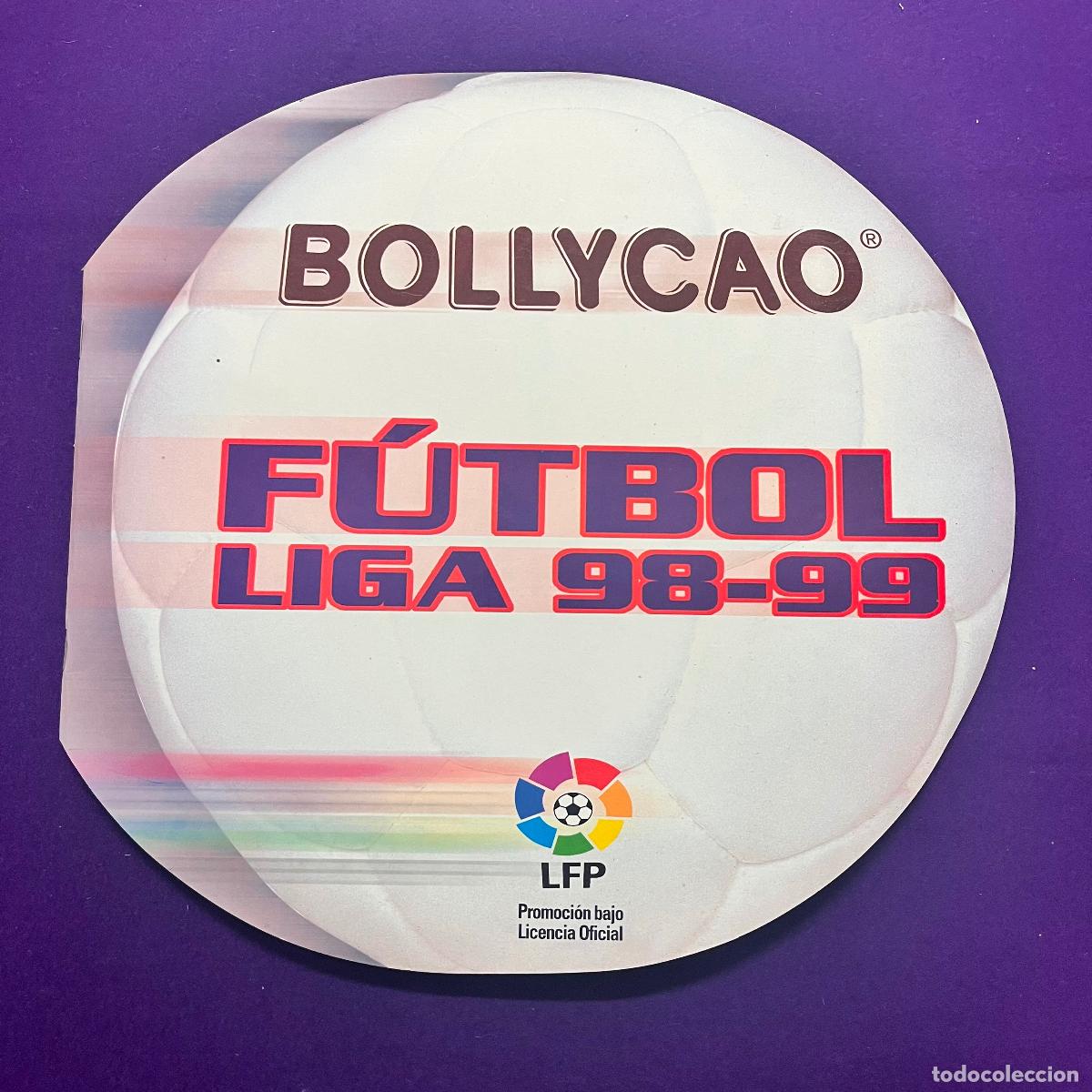 Colecionismo desportivo: ALBUM DE CROMOS. BOLLYCAO. FUTBOL LIGA 98-99. INCOMPLETO.