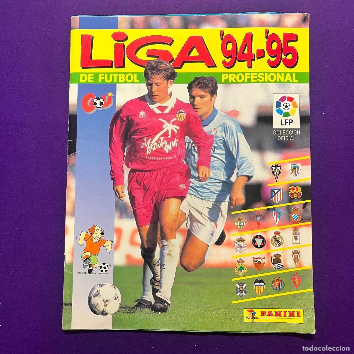 Collezionismo sportivo: ALBUM DE CROMOS FUTBOL. CAMPEONATO DE LIGA 94/95. PANINI. INCOMPLETO.