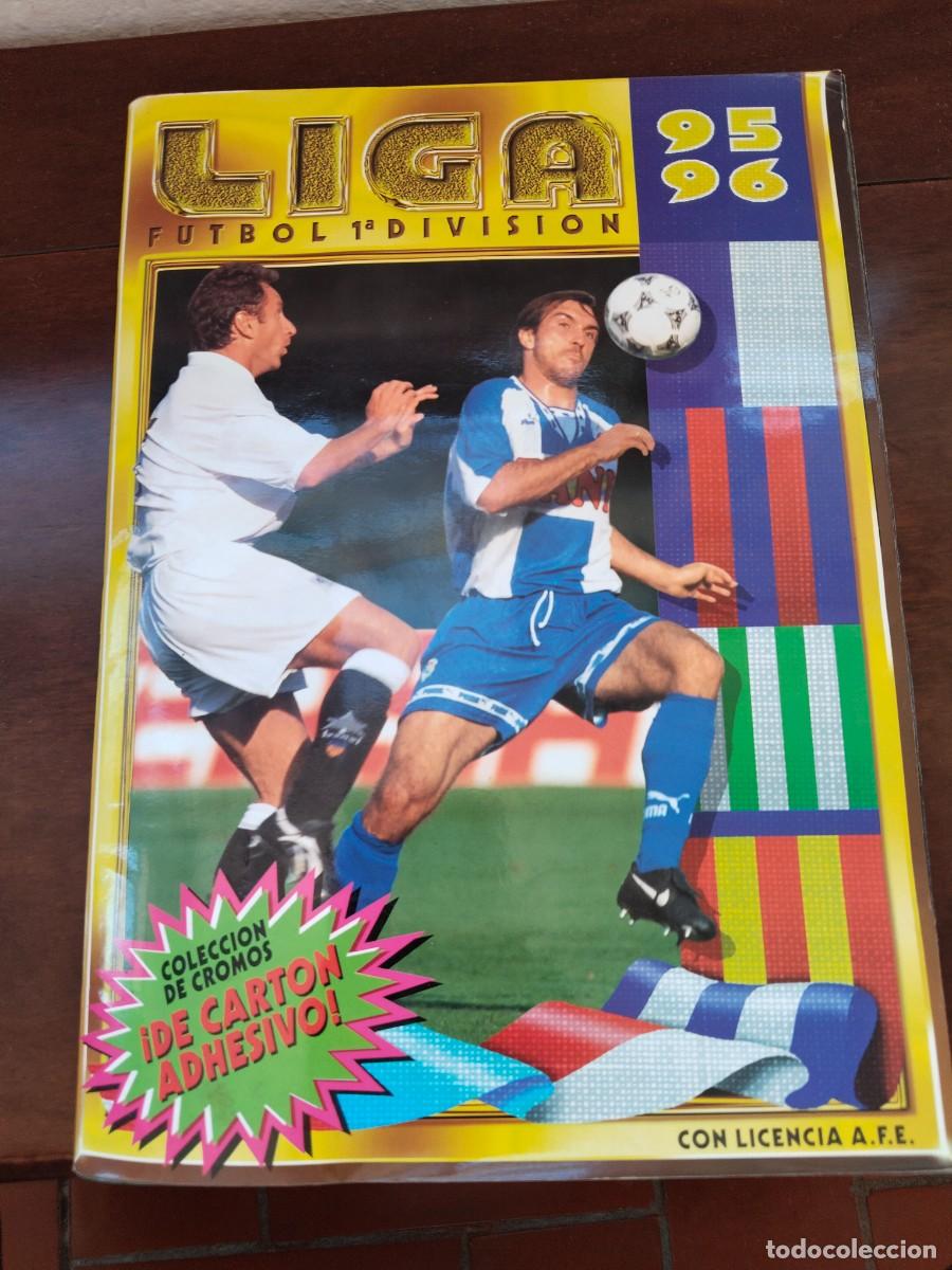 Collezionismo sportivo: &Aacute;lbum Liga 95/96. 5 espacios vac&iacute;os, fichajes aparte.