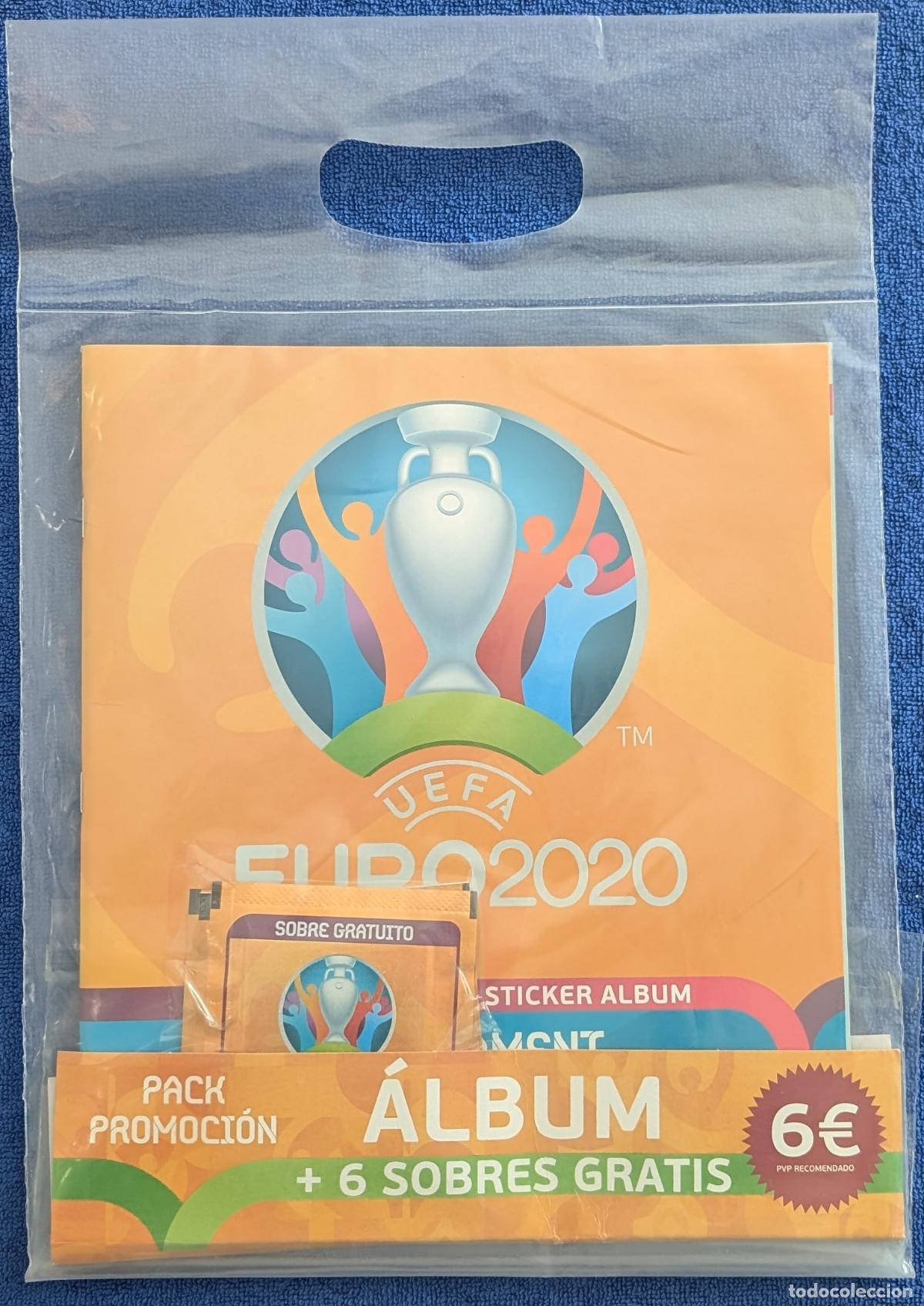 Collectionnisme sportif: Euro 2020 2021 - Panin &iexcl;Album plancha precinatdo con 6 sobres cerradosi