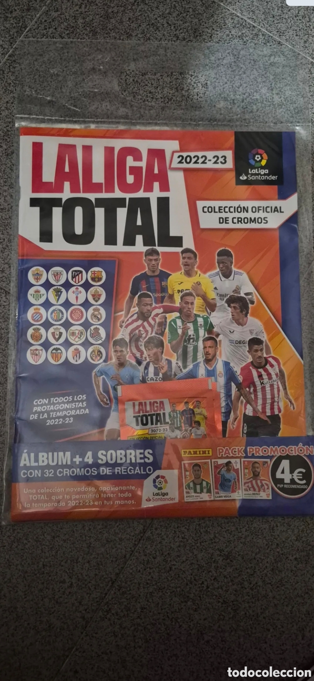 Sammelleidenschaft Sport: ALBUM LIGA TOTAL Y SOBRES