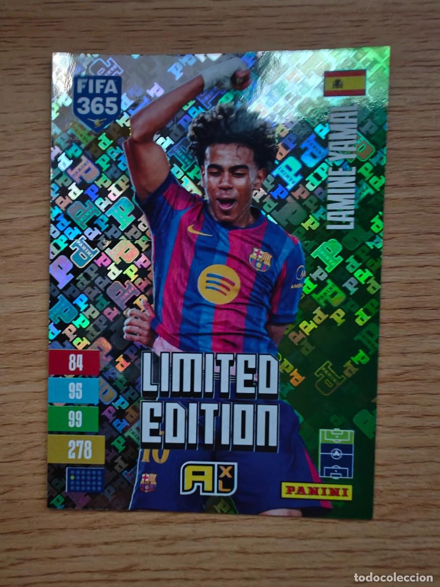 Coleccionismo deportivo: Lamine Yamal Adrenalyn XL FIFA 365 26 27 Limited Edition FC Barcelona 2026 2027