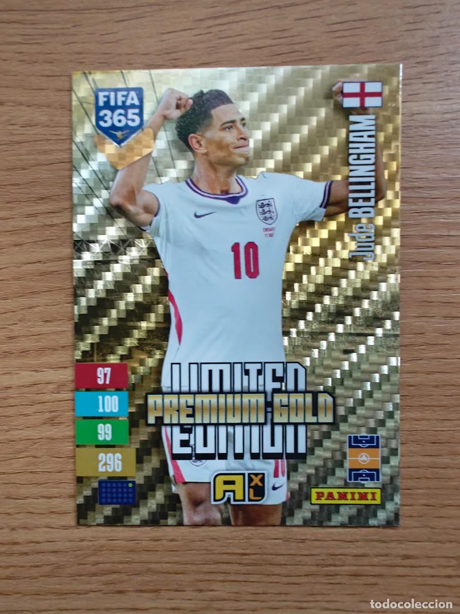 Collezionismo sportivo: Jude Bellingham Adrenalyn XL FIFA 365 26 27 Limited Premium Gold Inglaterra 2026 2027