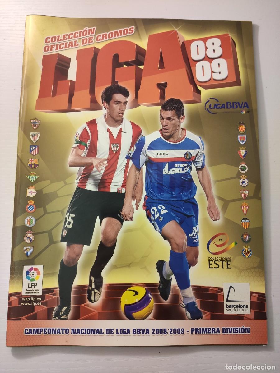 Collectionnisme sportif: &Aacute;lbum vac&iacute;o Liga 2008-2009 de Panini