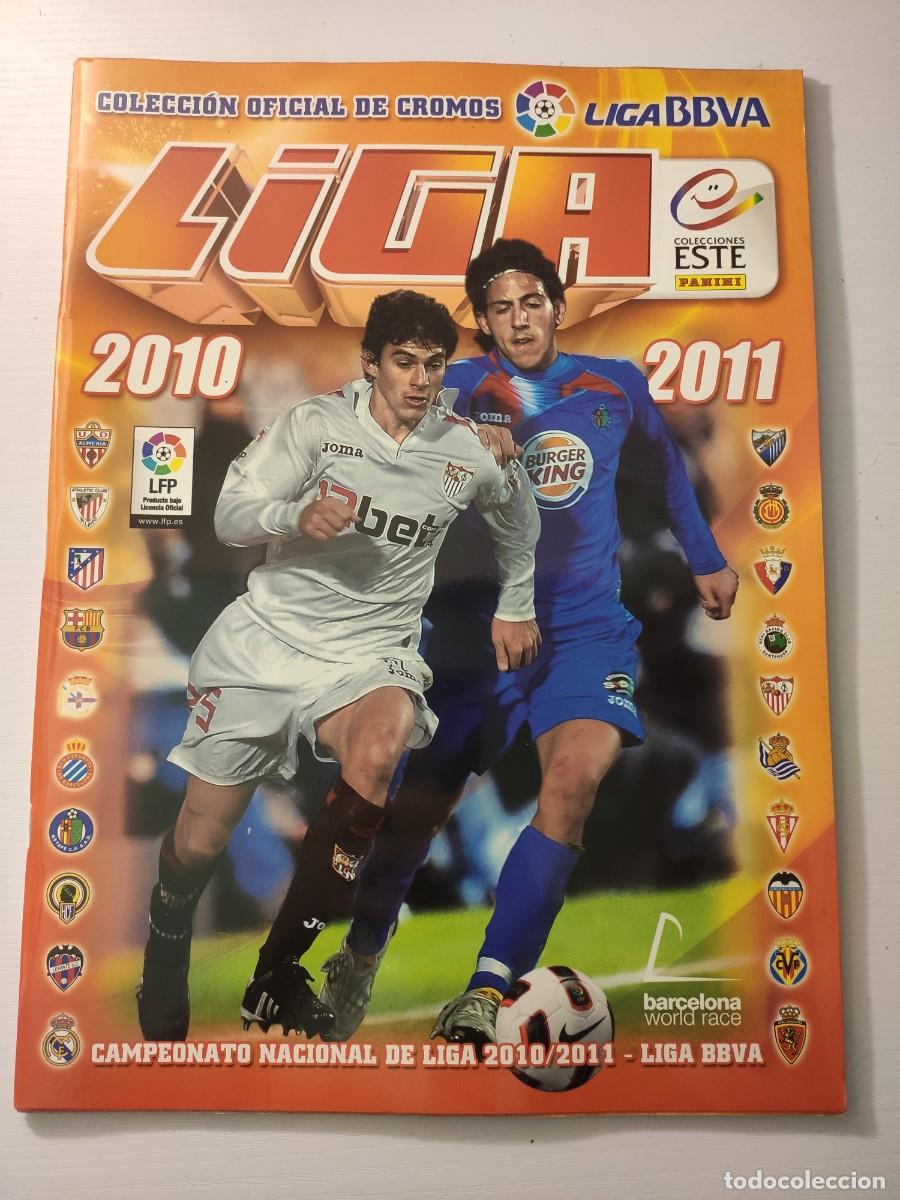 Collectionnisme sportif: &Aacute;lbum vac&iacute;o Liga 2010-2011 de Panini