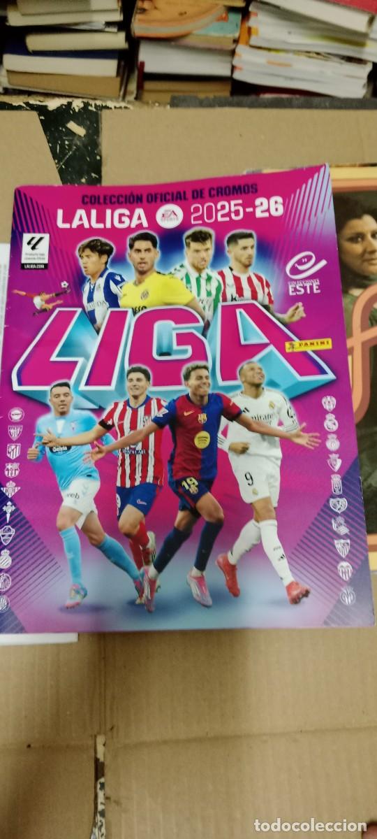 Collectionnisme sportif: ALBUM DE FUTBOL LIGA ESTE PANINI 2025 2026 VER FOTOS PARA ESTADO Y CROMOS PEGADOS CU-2A