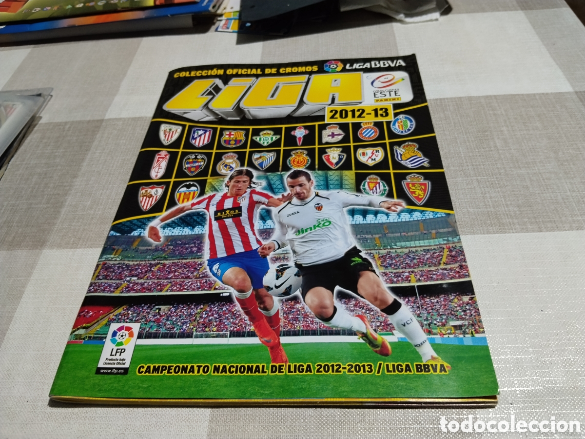 Sports collectibles: &Aacute;lbum f&uacute;tbol Liga 2012-13 Messi, Cristiano Ronaldo