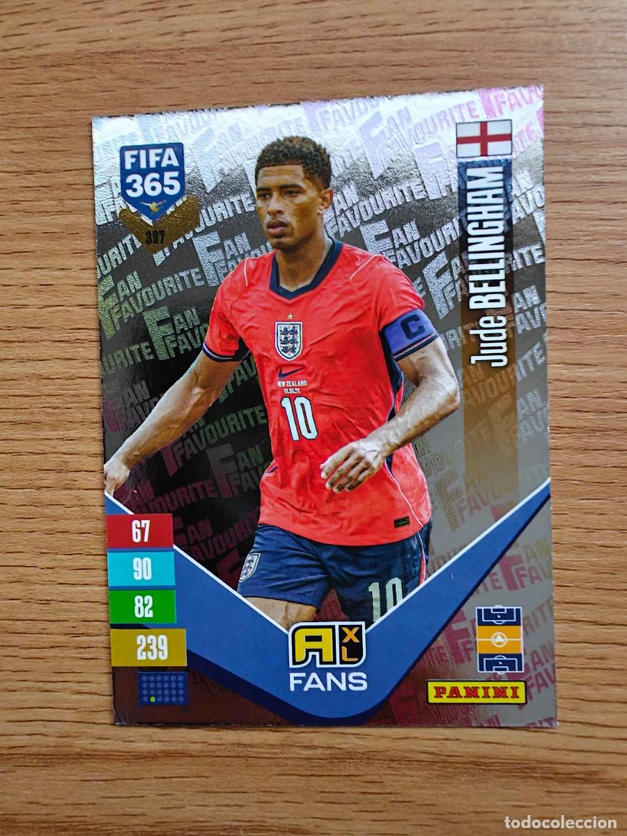Sports collectibles: Jude Bellingham 397 Adrenalyn XL FIFA 365 26 27 Fan Favourite Real Madrid Inglaterra 2026 2027