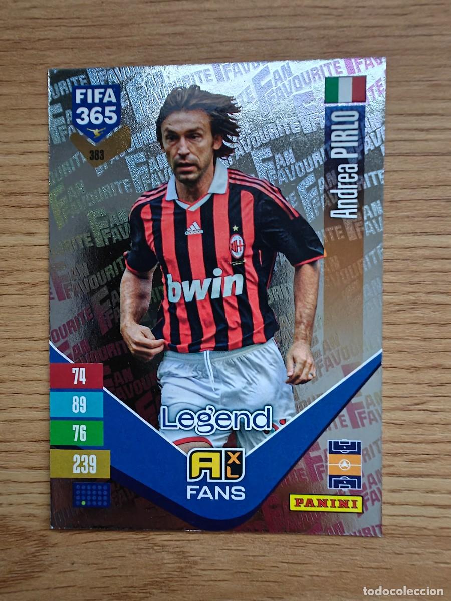 Collectionnisme sportif: Andrea Pirlo 383 Adrenalyn XL FIFA 365 26 27 Fan Favourite AC Milan 2026 2027