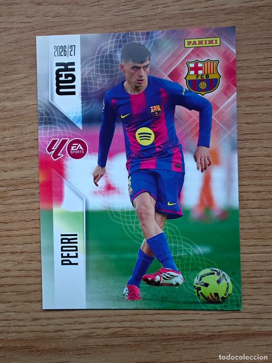 Collectionnisme sportif: Pedri 85 Panini Megacracks 26 27 Barcelona 2026 2027