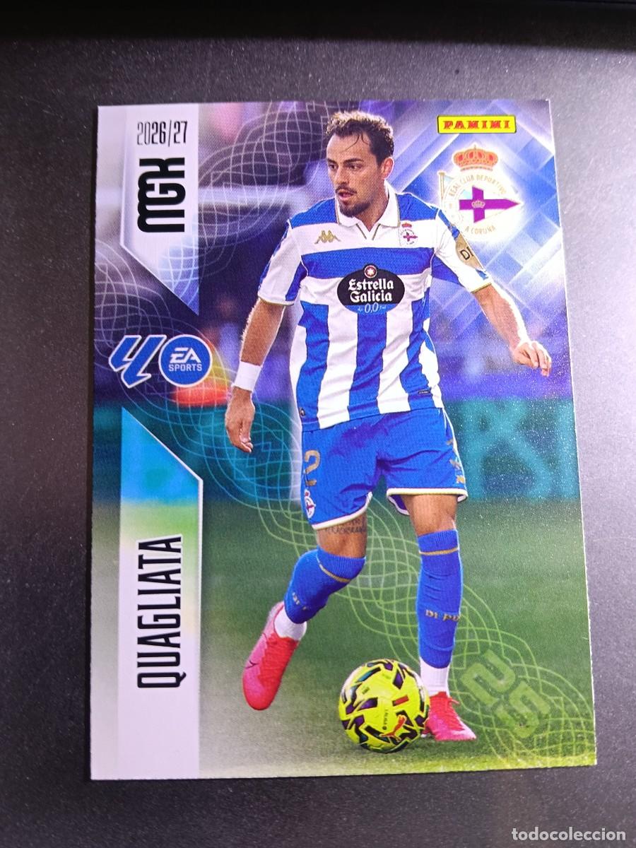 Sports collectibles: MEGACRACKS QUAGLIATA 135 DEPORTIVO DE LA CORU&Ntilde;A CROMO LIGA 2026 2027 26 27 MGK PANINI