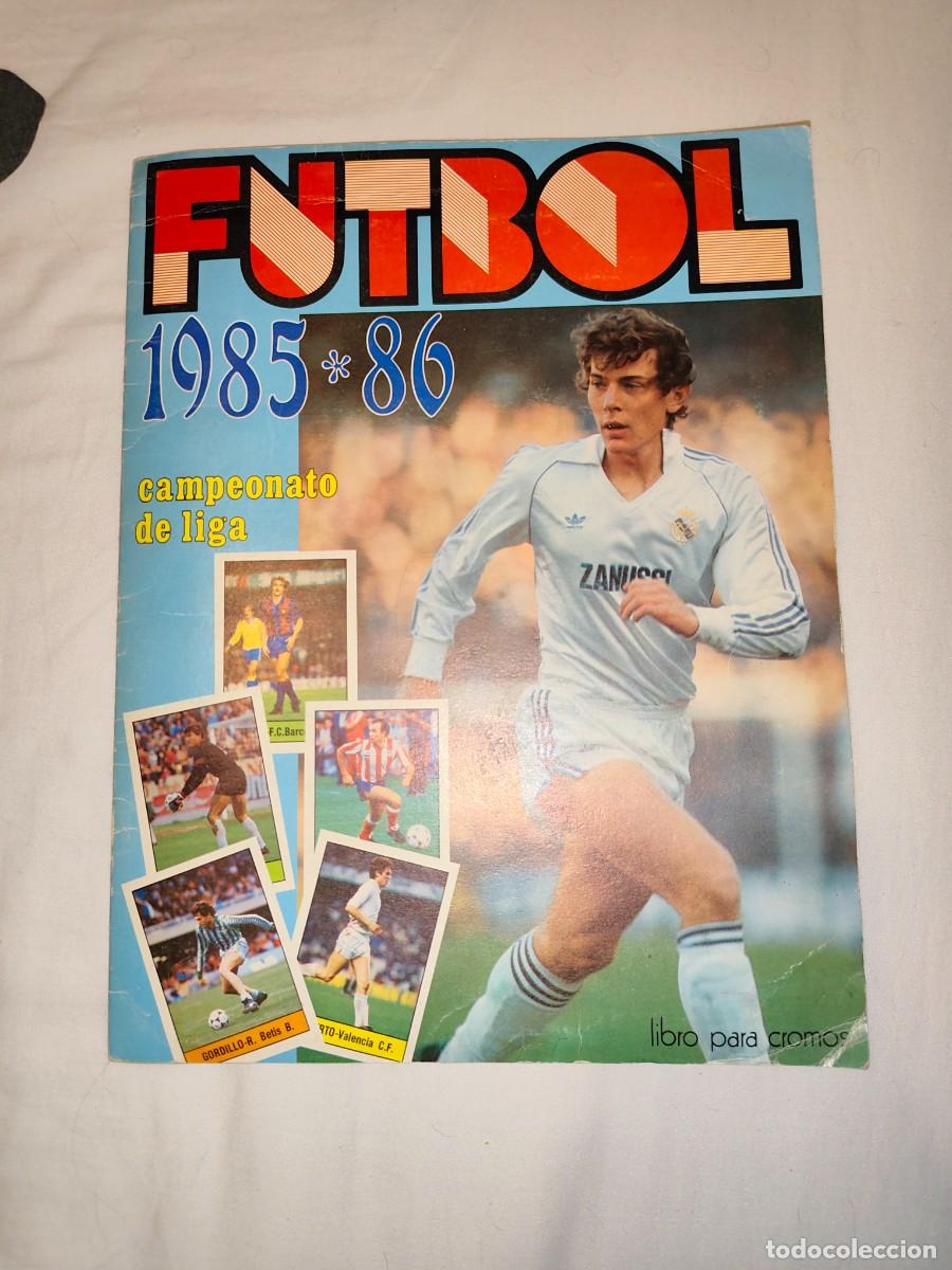 Collectionnisme sportif: &Aacute;lbum f&uacute;tbol Lisel 1985 86.