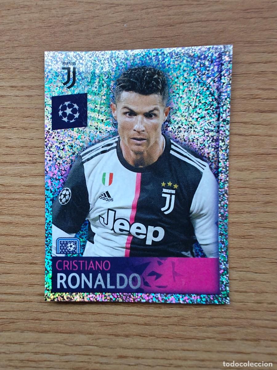 Collectionnisme sportif: Cristiano Ronaldo 215 Topps UEFA Champions League Sticker 19 20 Juventus 2019 2020