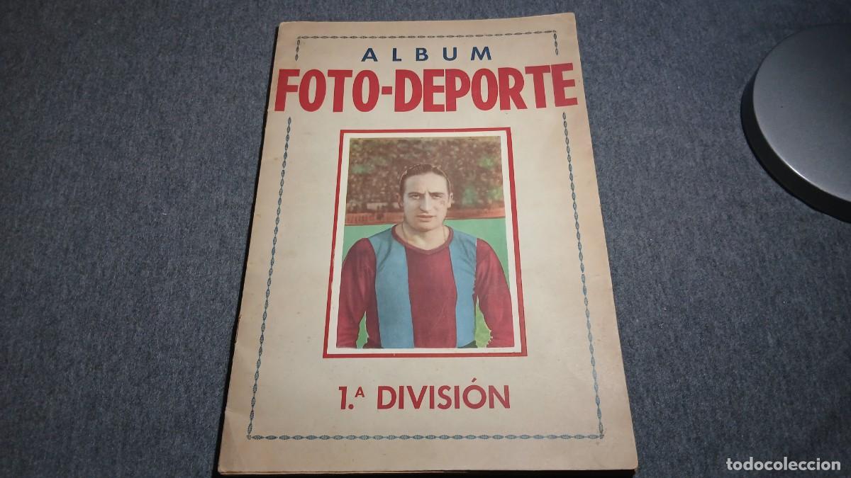 Coleccionismo deportivo: ALBUM BRUGUERA FOTO DEPORTE 1&ordf; DIVISION