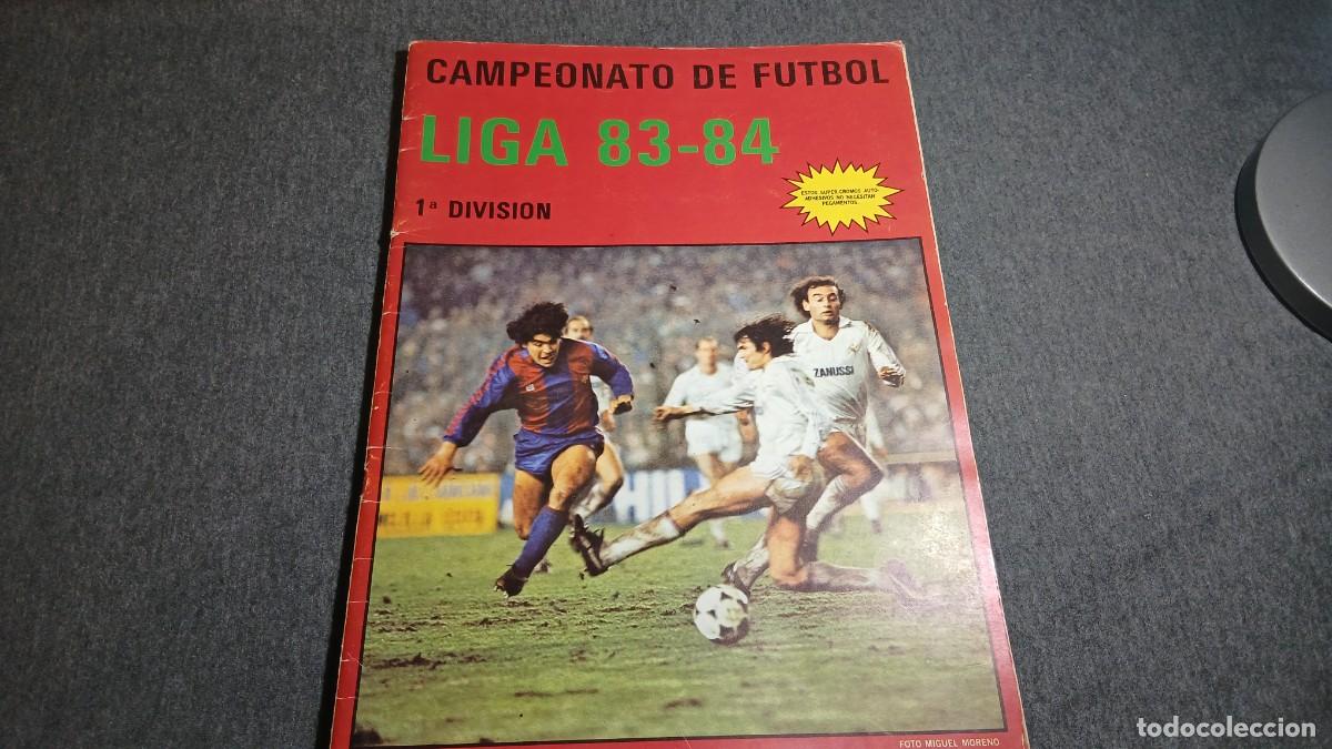 Coleccionismo deportivo: ALBUM J.MERCHANTE CAMPEONATO DE FUTBOL LIGA 83/84 MAS CROMOS SUELTOS