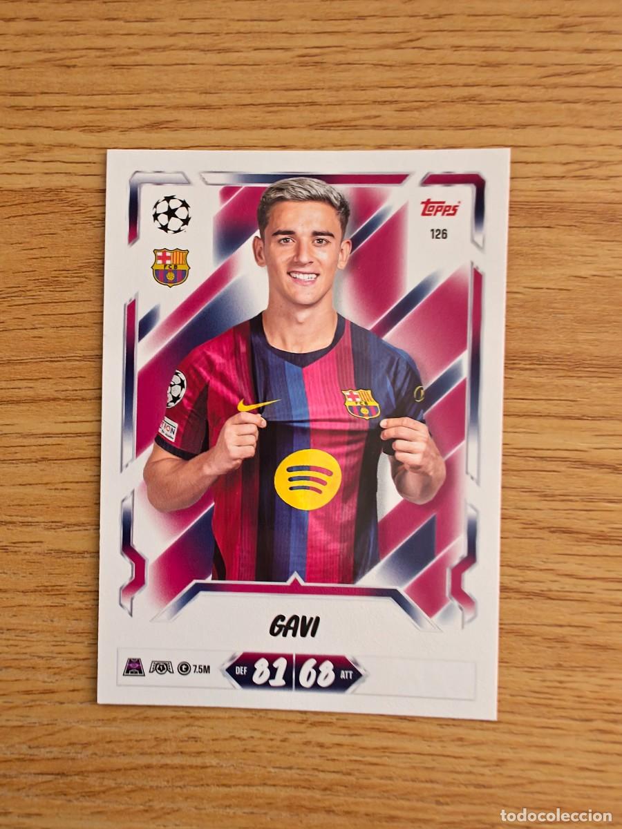 Coleccionismo deportivo: Gavi 126 Match Attax 26 27 FC Barcelona 2026 2027