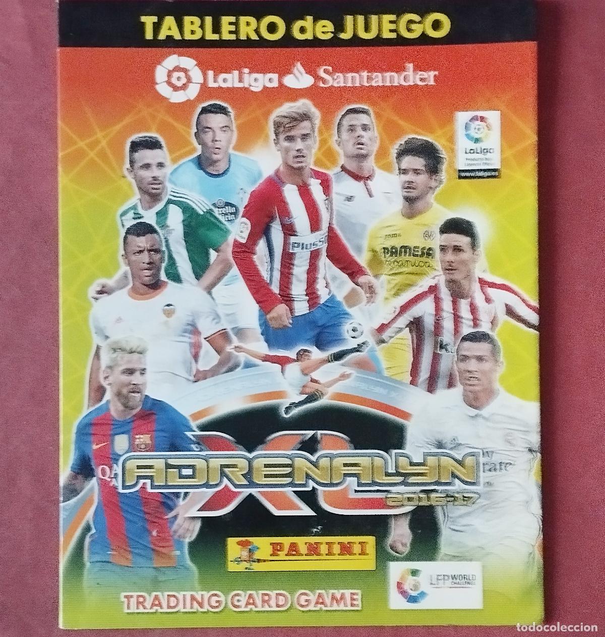 Coleccionismo deportivo: TABLERO DE JUEGO - FUTBOL - LIGA ADRENALYN 2016 2017 - 16 17