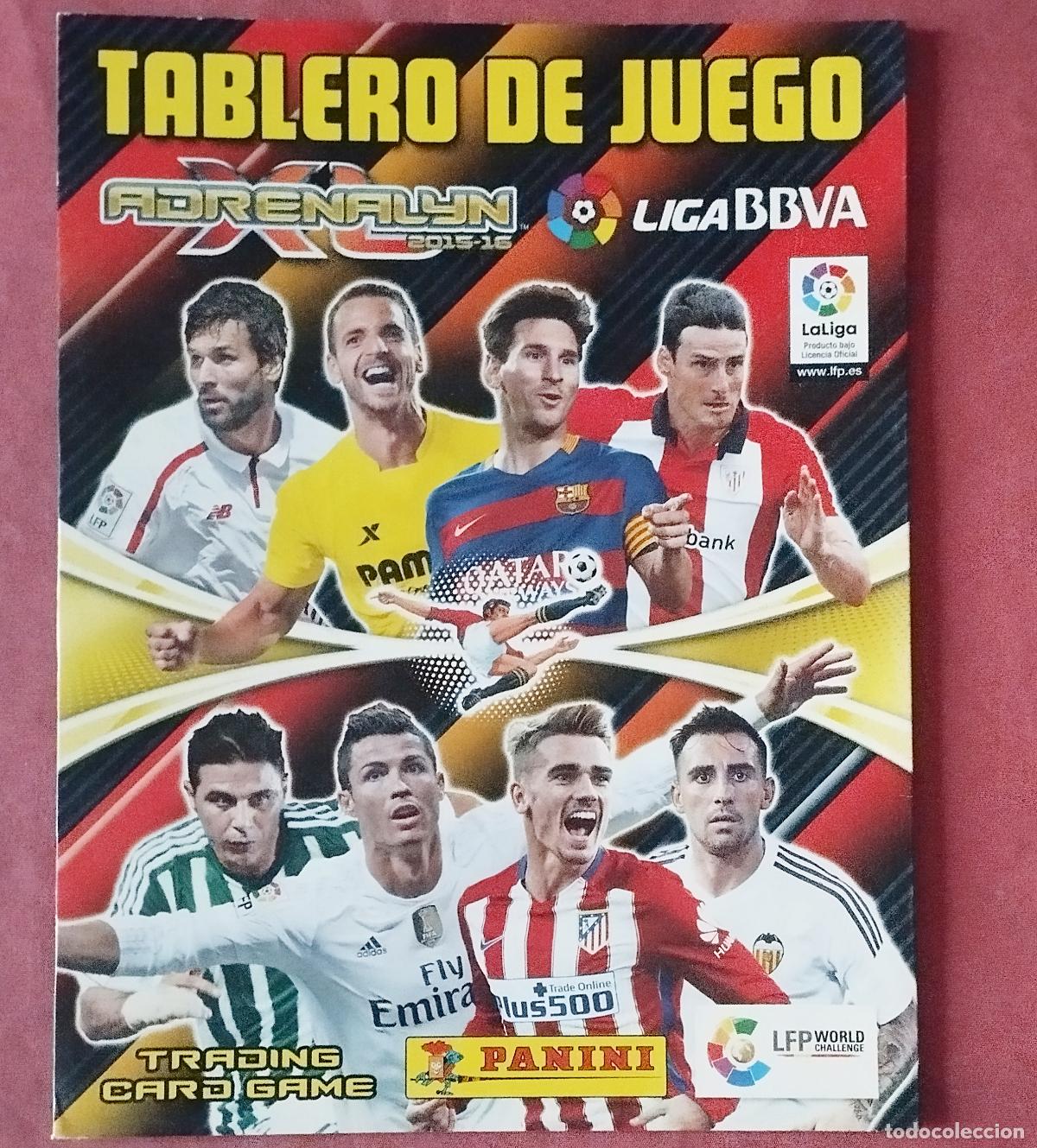 Coleccionismo deportivo: TABLERO DE JUEGO - FUTBOL - LIGA ADRENALYN 2015 2016- 15 16