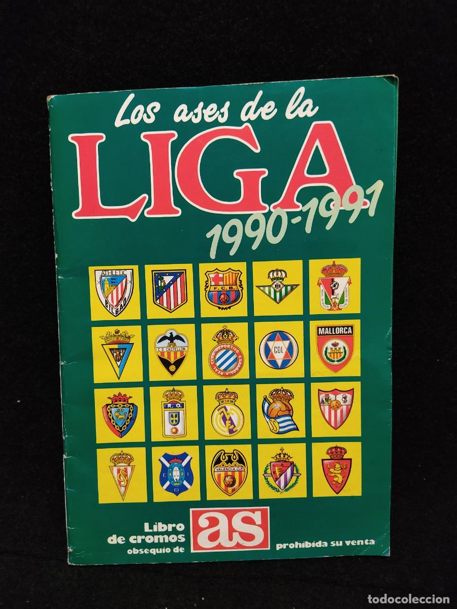 Coleccionismo deportivo: LOS ASES DE LA LIGA 1990 -1991 - AS - FALTAN 12 CROMOS