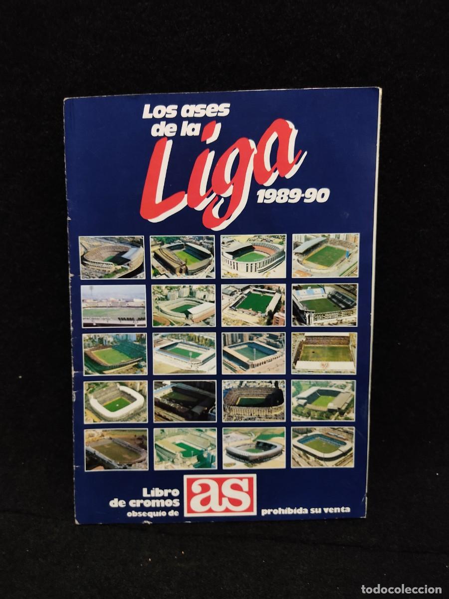 Coleccionismo deportivo: LOS ASES DE LA LIGA 1989 -1990 - AS - FALTAN 6 CROMOS