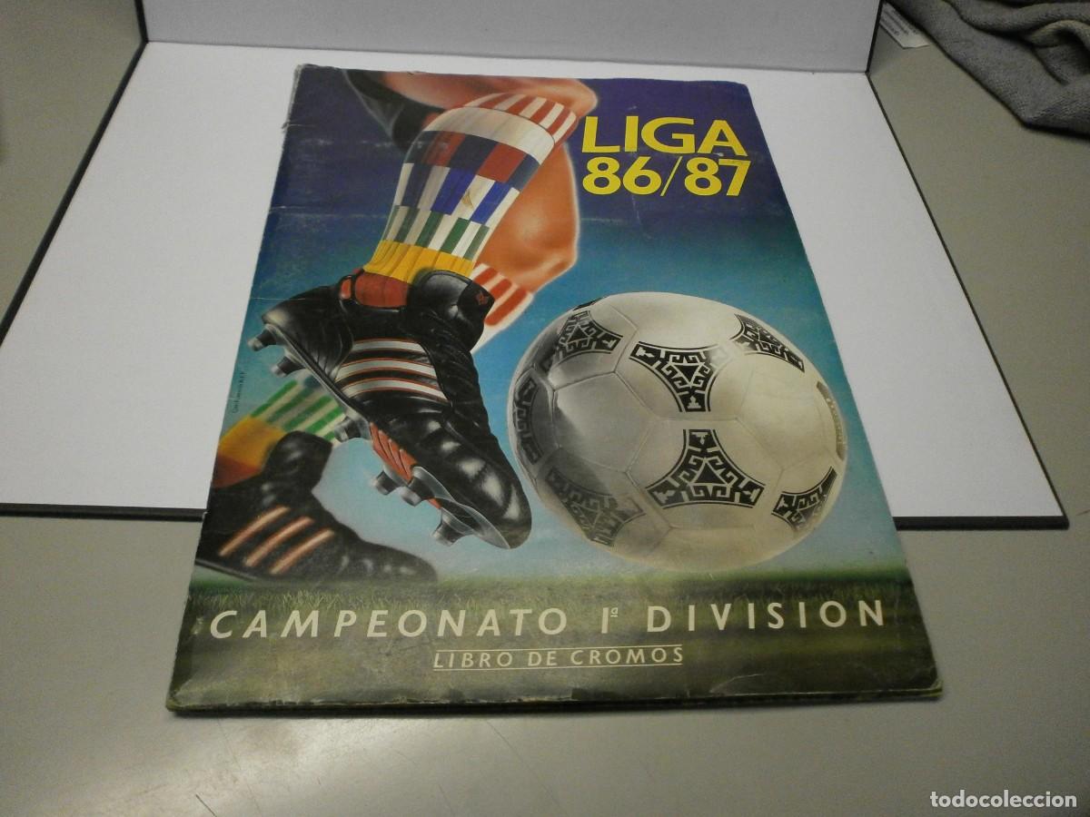 Coleccionismo deportivo: album ediciones este liga 86 87