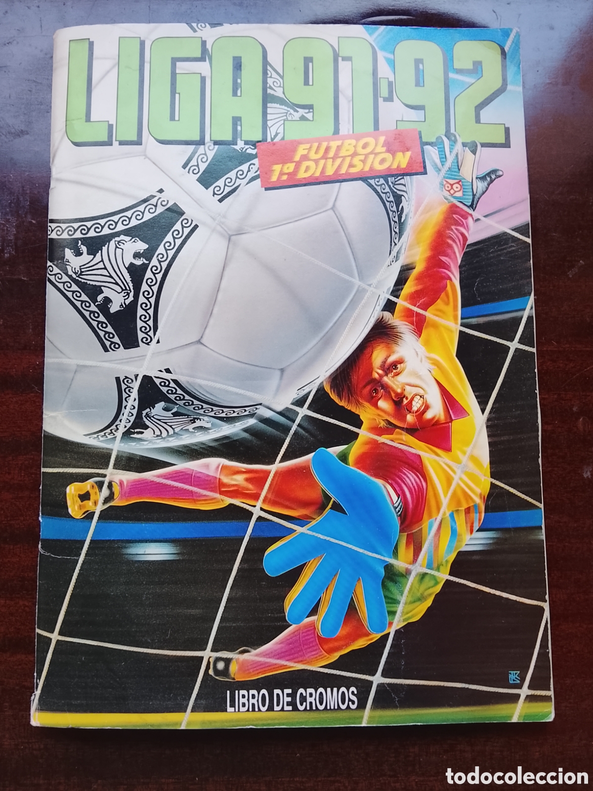 Coleccionismo deportivo: &Aacute;lbum Liga Este 91-92