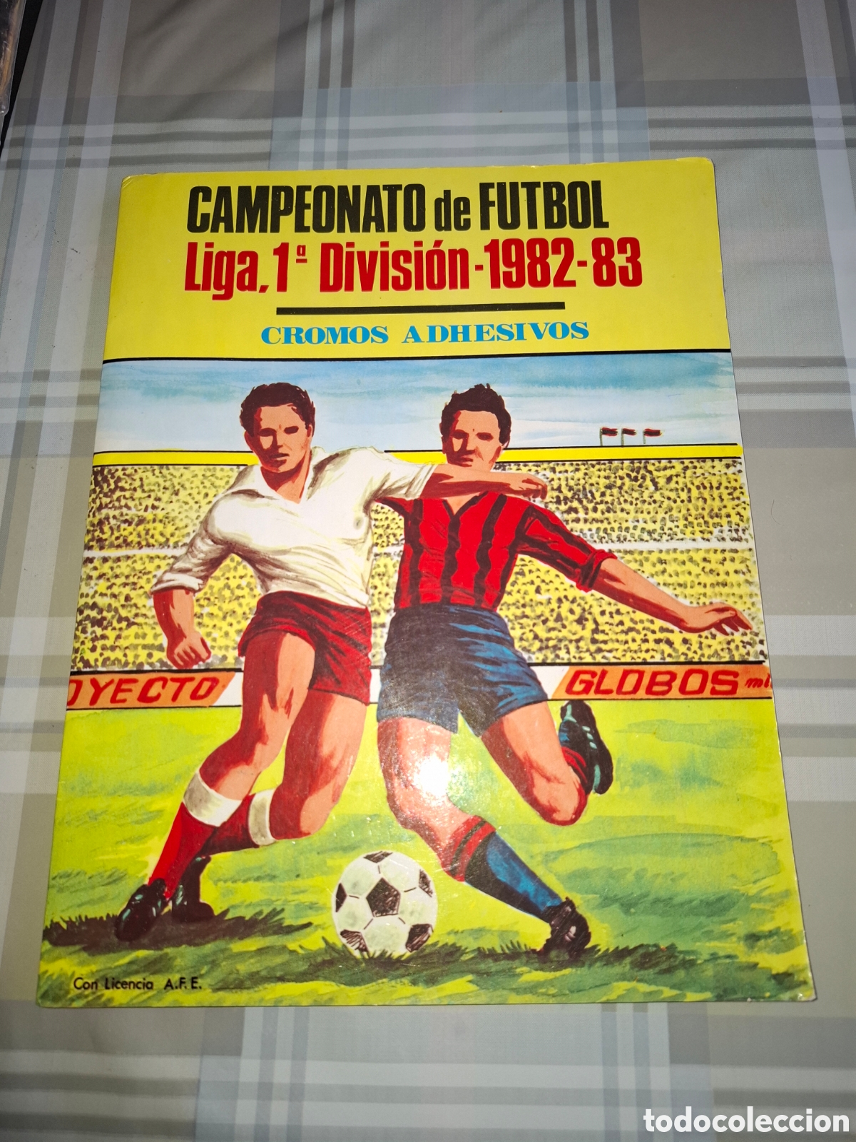Coleccionismo deportivo: Campeonato de futbol Liga , 1&ordf; Divisi&oacute;n 1982 - 83 , Cromos adhesivos Mateo Mirete de Murcia